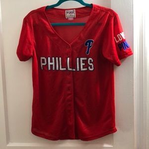 Phillies jersey from pink